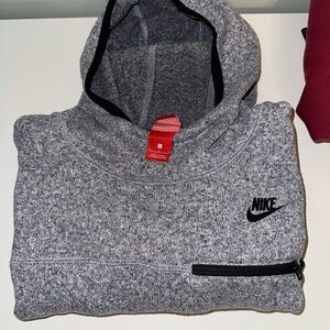 Nike Gray Hoodie Sweatshirt